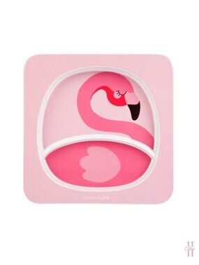NEW Sunnylife Flamingo Kids Plate